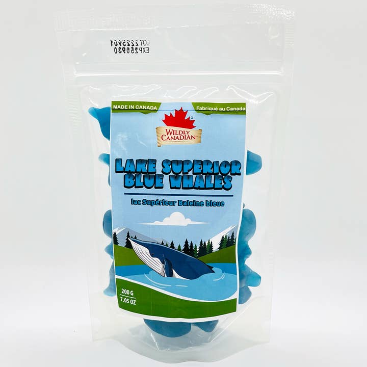 Blue Whales Gummy for wholesale by Wildly Canadian
