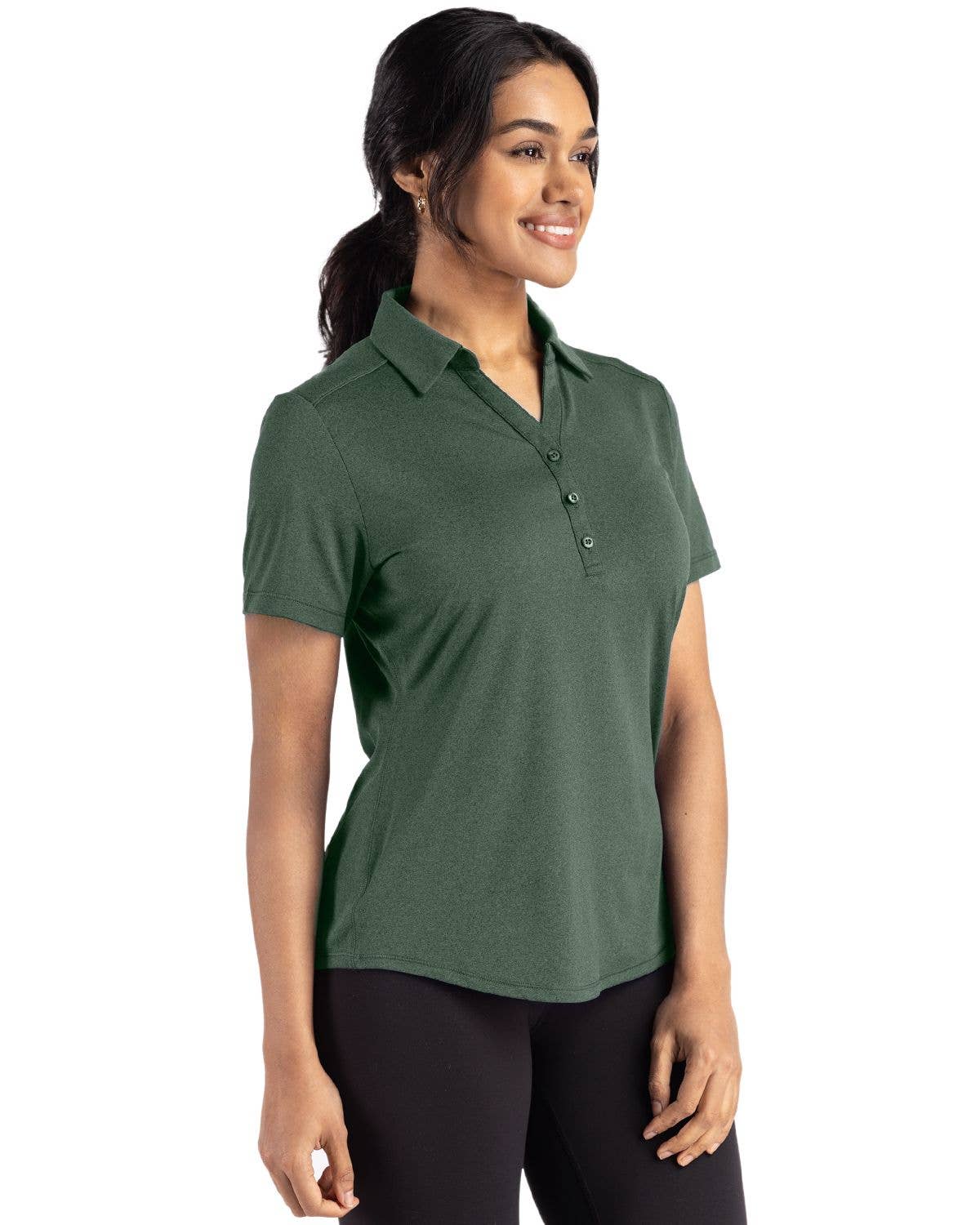 Cutter & Buck - Wholesale Polo - Women's - Cutter & Buck Forge Eco Stretch Womens Short Sleeve Polo36