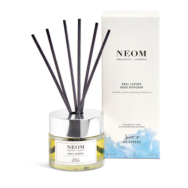De-Stress Real Luxury Reed Diffuser for wholesale by Neom Wellbeing