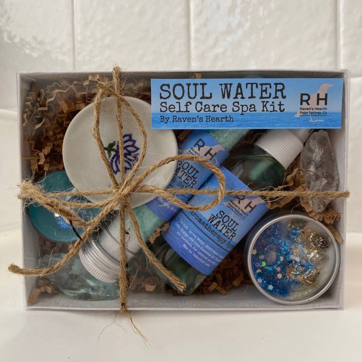 Raven’s Hearth - Wholesale Bath & Body Set - Self-Care Spa Kit
Soul Water Scent
Great Gift