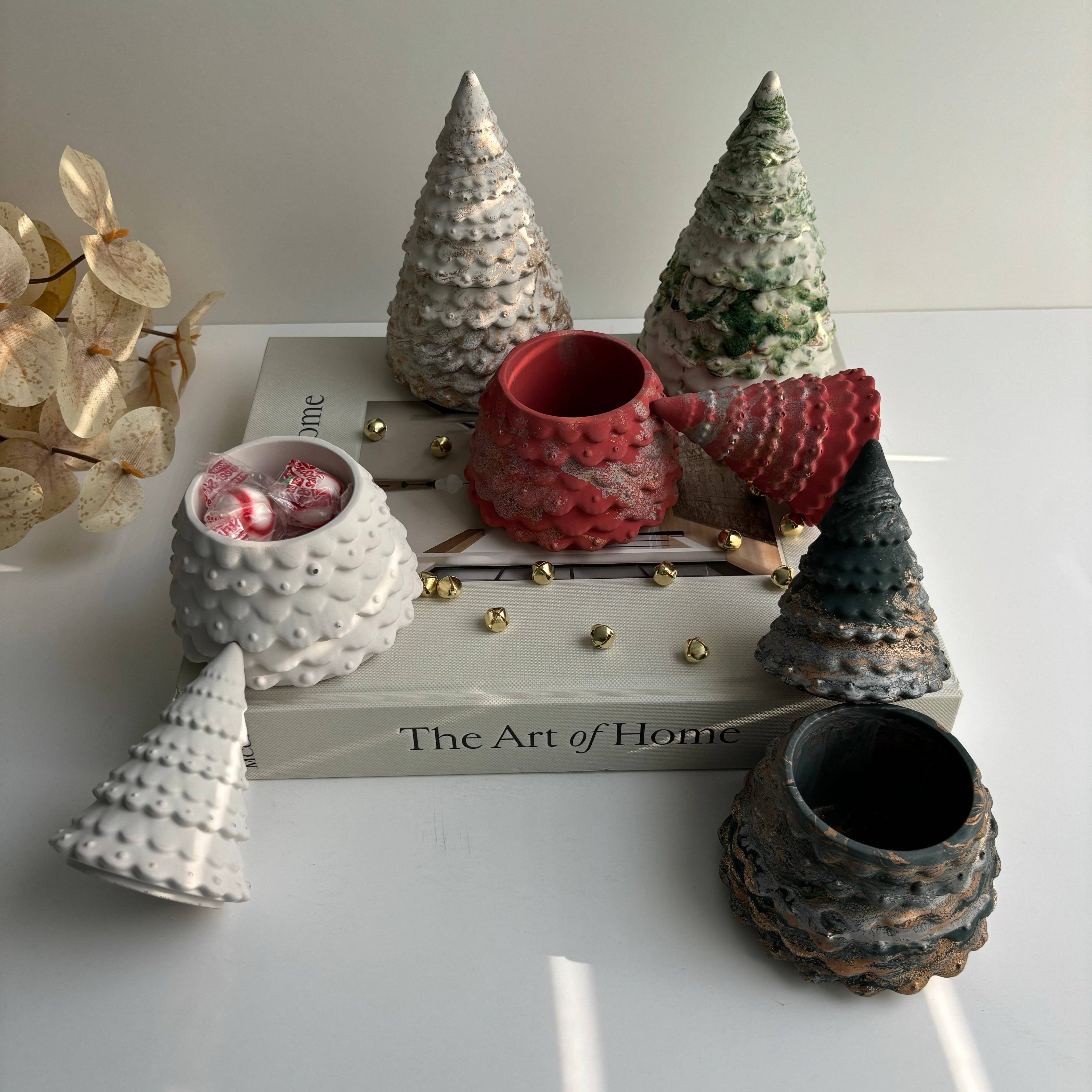 Fancy Concrete - Wholesale Christmas Decoration - Christmas tree vessel | Holiday vessel5