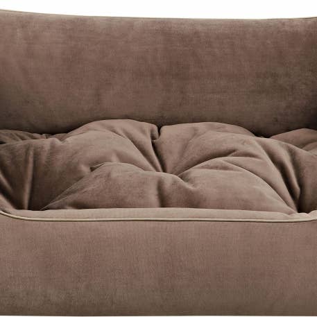 Dandy Dog – cama - Cão por atacado – Cama de Cão Magic Velvet Taupe1