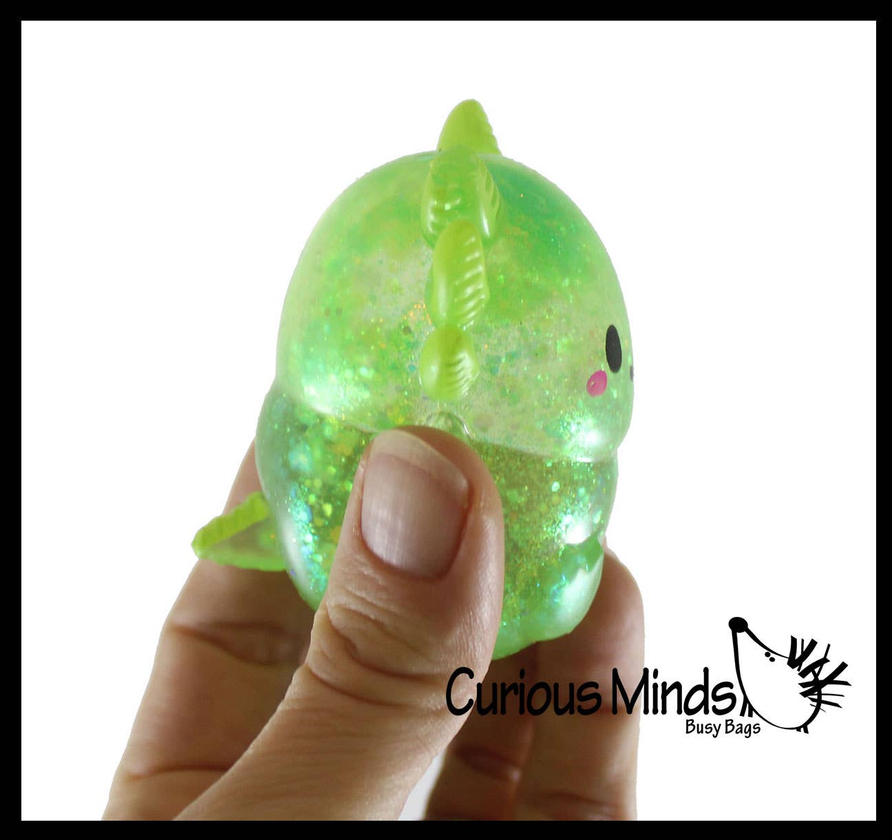 Curious Minds Toys - Wholesale Squishy toy – Kids & Baby - 1 Axolotl Sugar Ball - Syrup Molasses Thick Glue/Gel Stress4