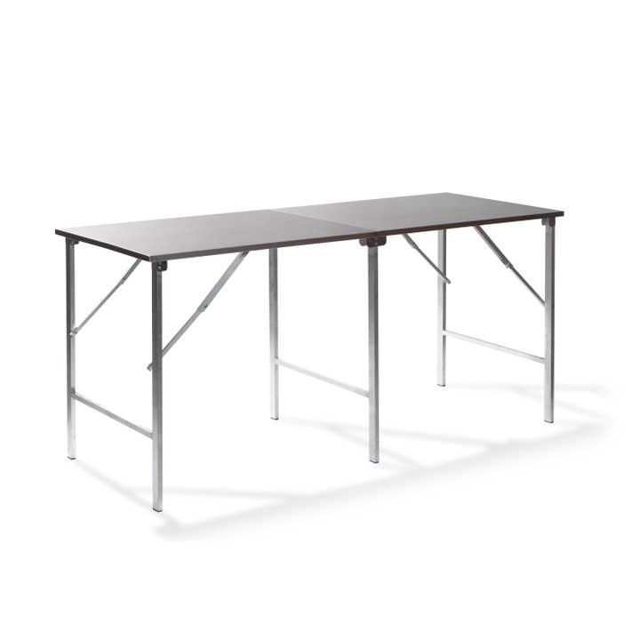 VEBA – Großhandel Terrassentisch – Edelstahl Arbeitstisch | Klappbar | Catering | Kochen