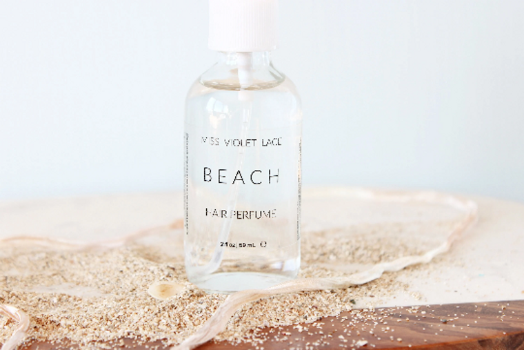 Miss Violet Lace LLC - Wholesale Hair Spray - Coconut Hair Perfume · Natural Spray Mist Fragrance // Beach3