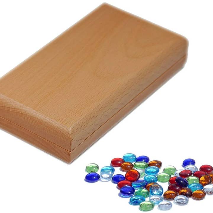 The Rural Home - Wholesale Board Game - Custom Engraved Folding Mancala Game – Solid Wood Board with