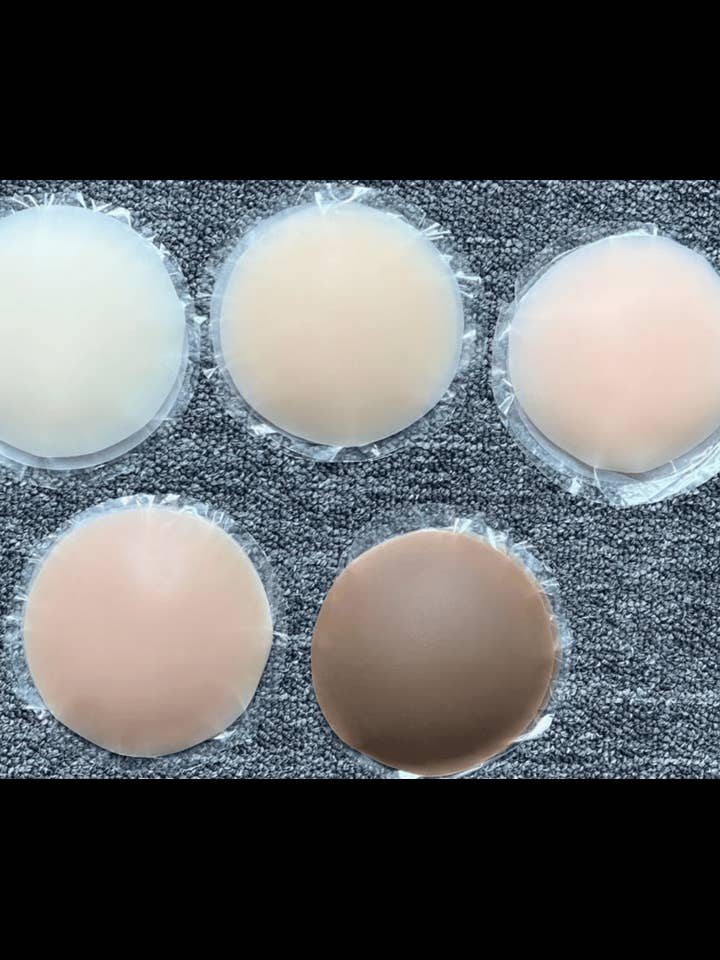 Reusable Silicone Nipple Covers, No Show Adhesive Pasties for wholesale by Gffitnesswear