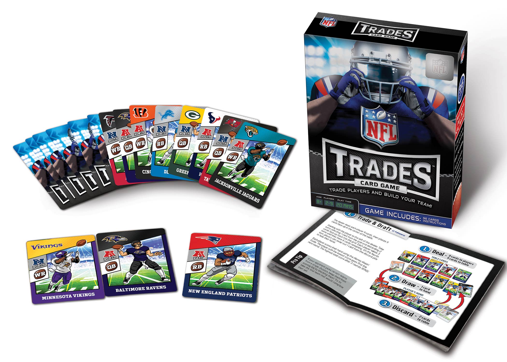 Masterpieces Puzzles - Wholesale Card Game - NFL Trades Card Game1