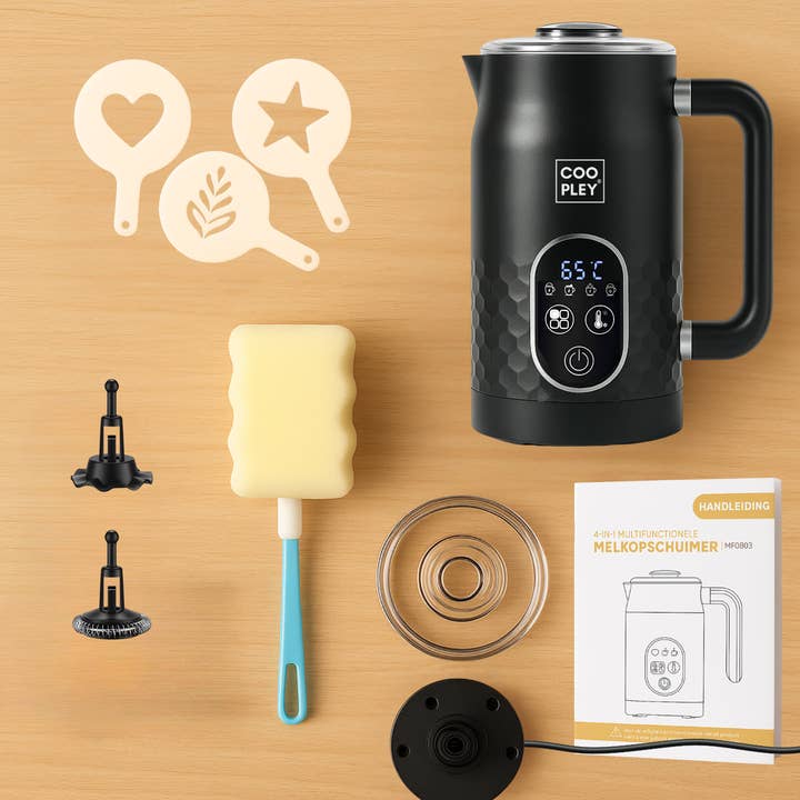 Keuze Koop - Wholesale Espresso Maker - Coopley 4-in-1 Electric Milk Frother8