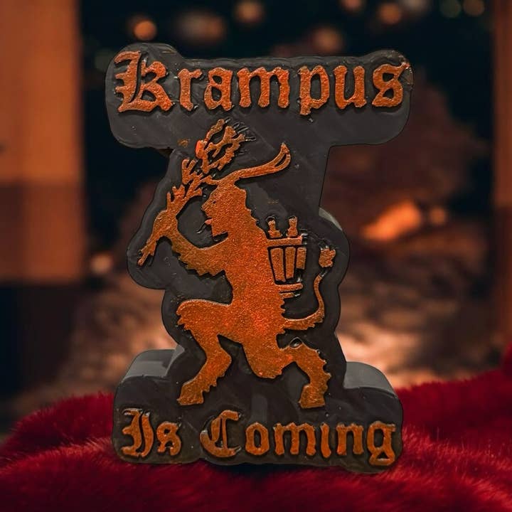Susan Schomigs Creations - Wholesale Novelty Candle - Krampus is Coming0