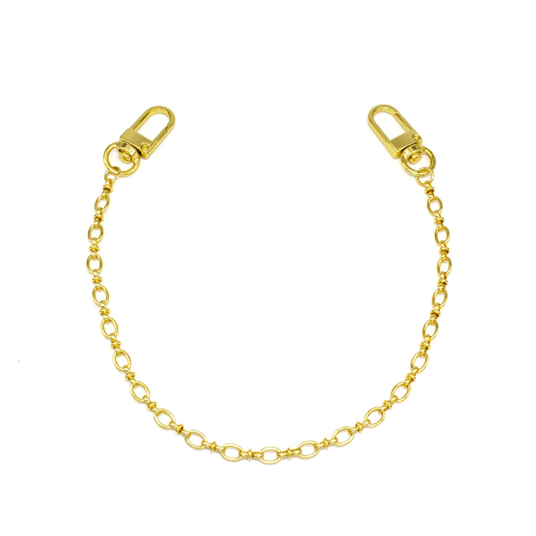 Simply Jewels – Acessório para mala/bolsa - Mulher por atacado – Long Gold Stadium Bag Charm CDESIGN-002720