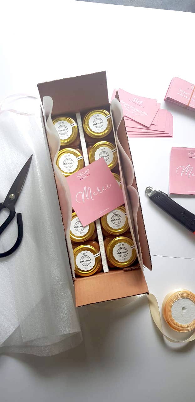 Icelab – Großhandel Marmelade/Gelee – Vegane gesalzene Karamell-Creme – natürliche und cremige Sauce7