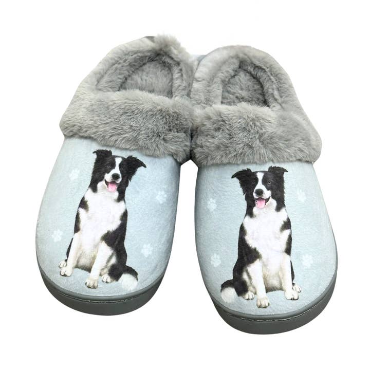 Border Collie Snuggs Slipper - Comfy - Pet lovers for wholesale by E&S Pets