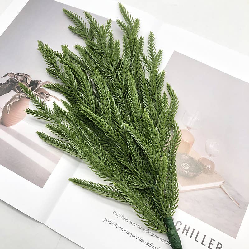 Sweet Home Deco - Wholesale Christmas Decoration - 17‘’T Soft Touch Artificial Winter Pine Evergreen Branch6