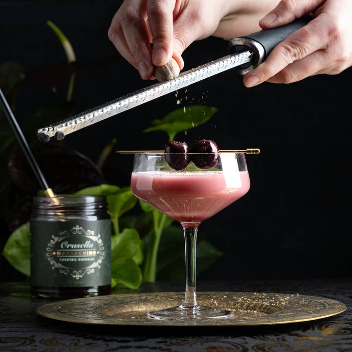 Orasella Cocktail Cherries - Wholesale Cocktail Mix/Syrup - Cherries for Old Fashioned cocktails | Orasella | Dye-Free2