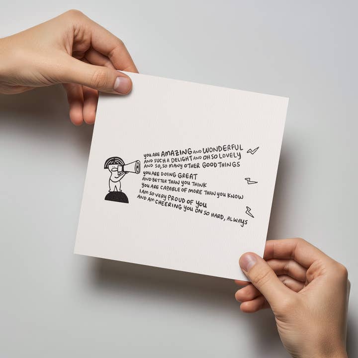 Kwohtations - Vente Cartes d'encouragement - Carte d'encouragement Cheering You On2