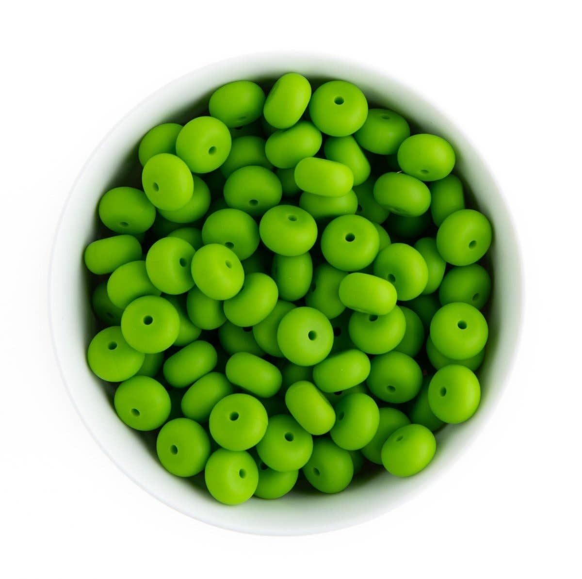 Cara & Co Silicone Craft Supply – wholesale Pärlor – 14 mm abacusformade silikonpärlor8