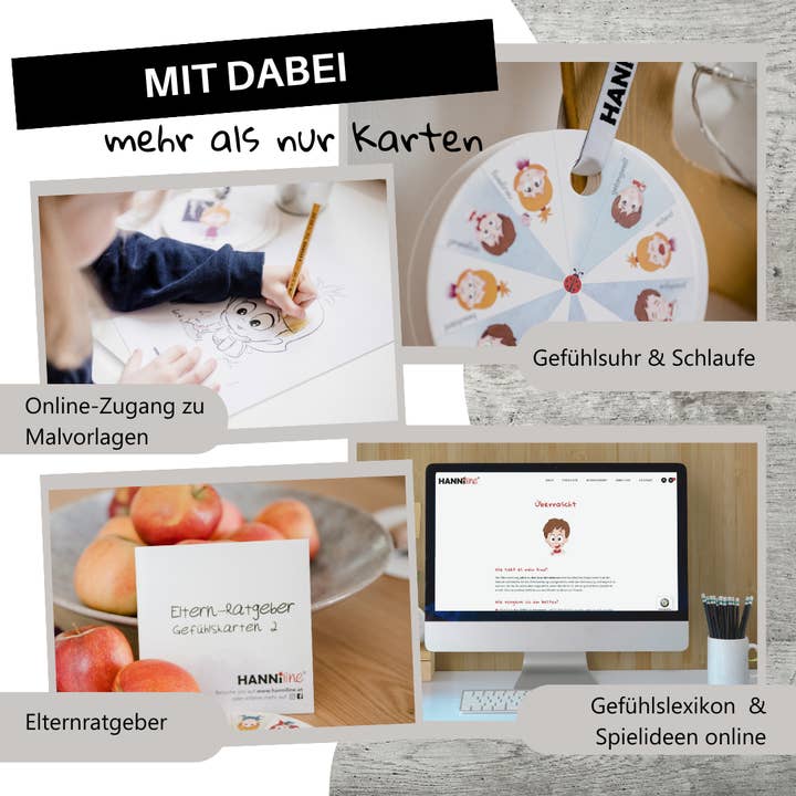 HANNIline - Wholesale Learning Cards - Kids & Baby - Emotional Cards 1 (2-7 years) | How are you today? 5