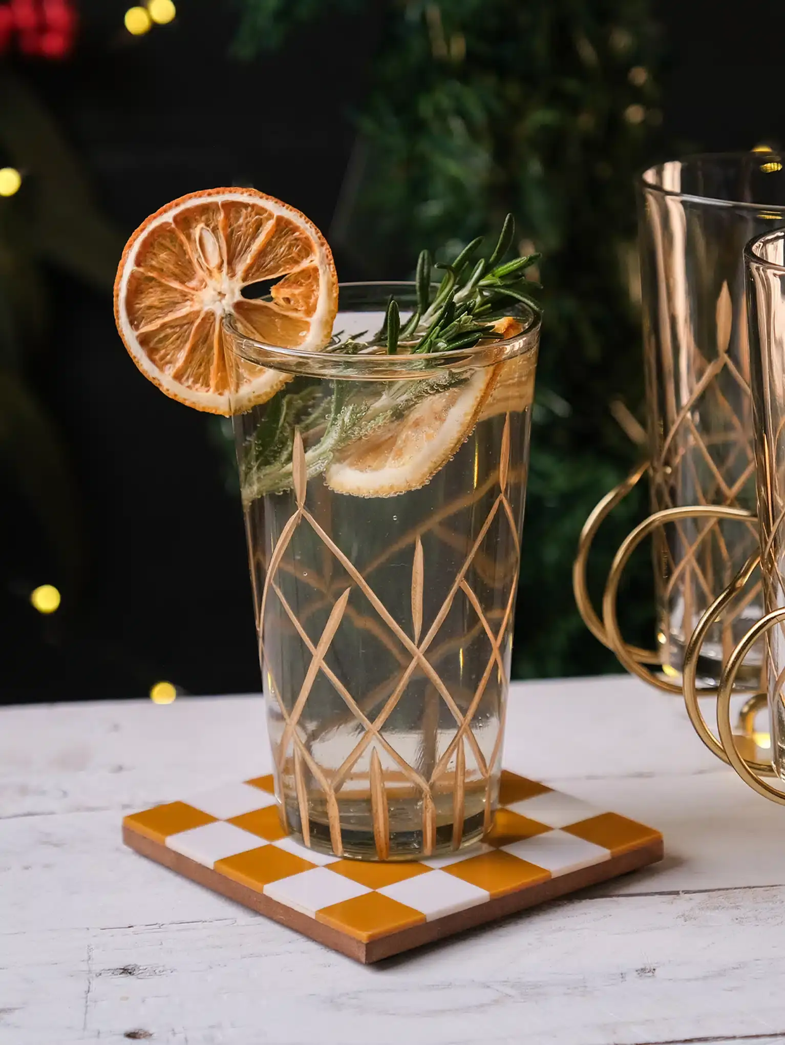 Made Market Co. – wholesale Coasters – Checkered Coasters Colored with Stand2