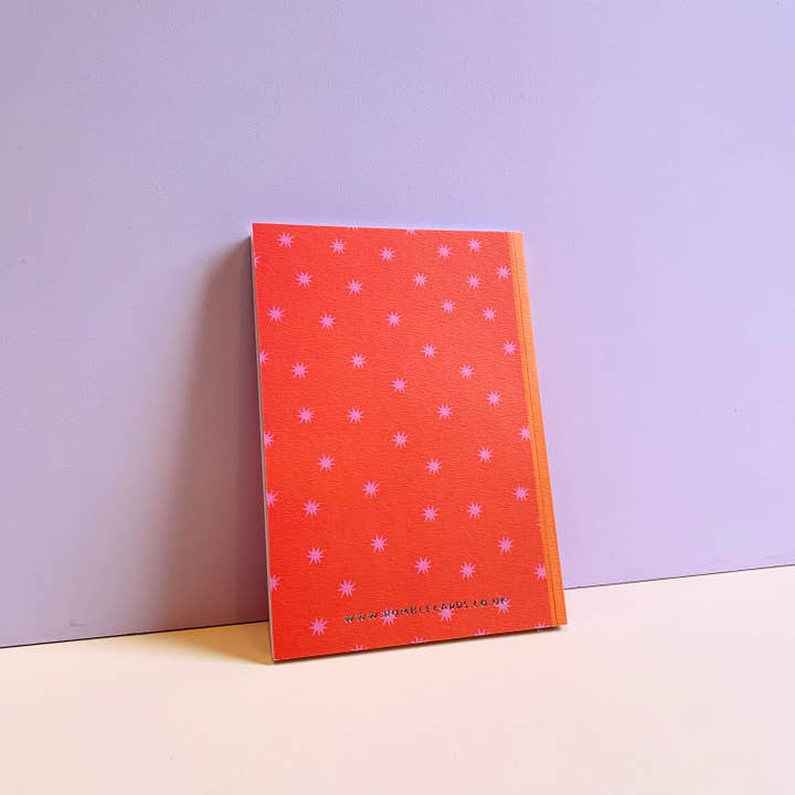 Rumble Cards - Wholesale Notebook - Star Pattern Notebook - Blank Notebook - Journal - Fun2
