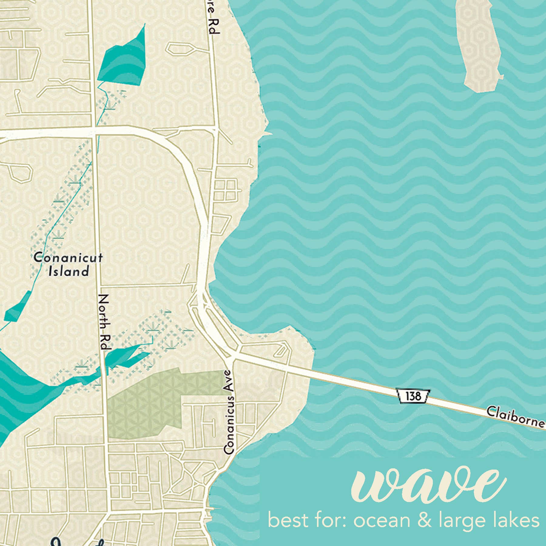 Maritime Tribes LLC – wholesale Drinkkramare – Koosie - med anpassad karta/konstverk4