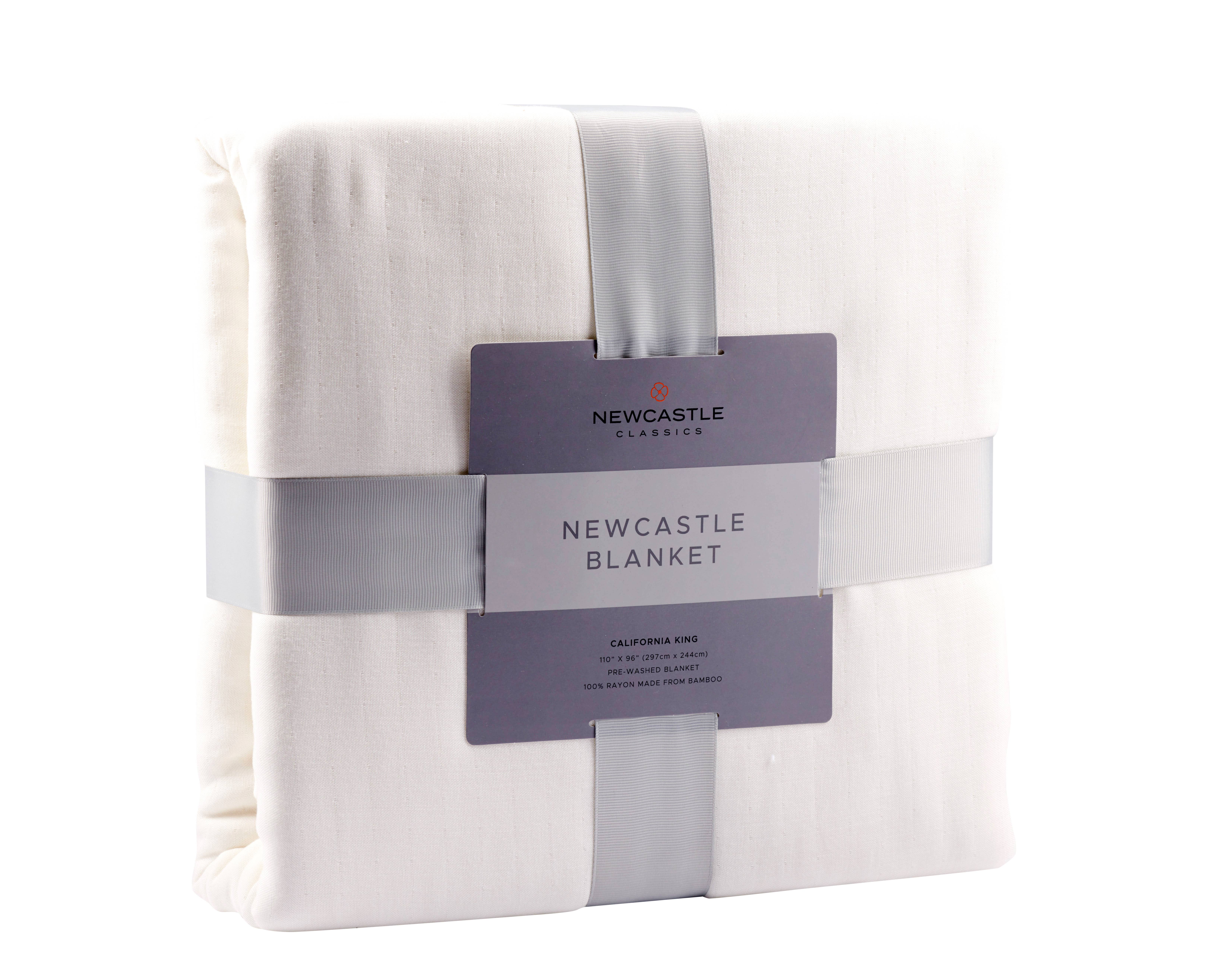 Newcastle Classics - Wholesale Bedding Blanket - Kids & Baby - Bamboo Blanket Oversized - Pristine White0