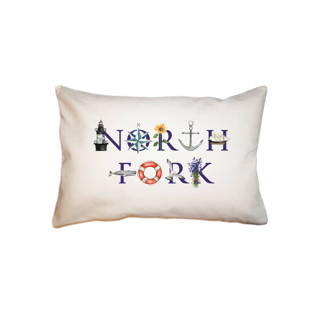 Tina Labadini Designs - Wholesale Throw/Decorative Pillow - north fork small accent pillow