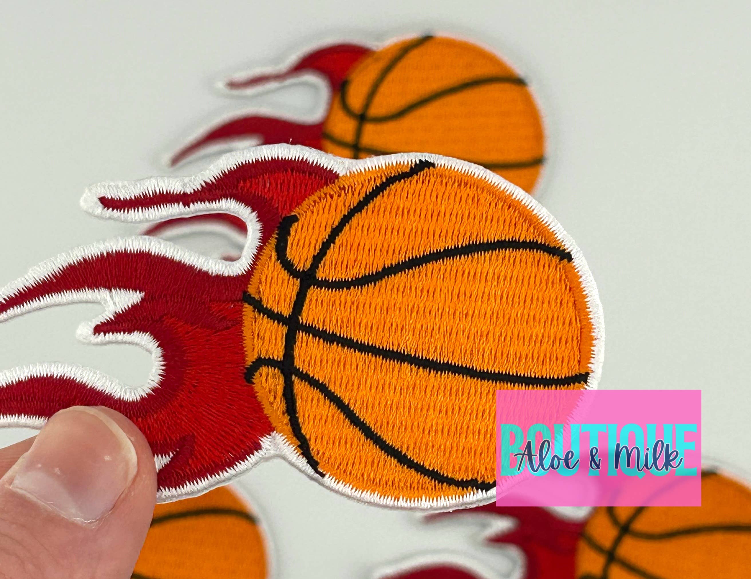 Aloe and Milk Boutique - Wholesale Patch - Basketball patch, sports patch, game day patches8