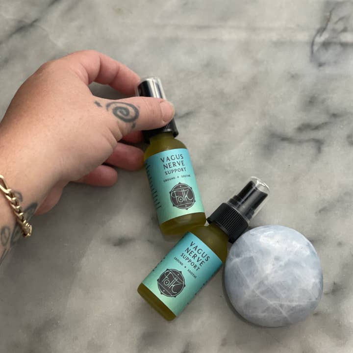 Folk Potions - Wholesale Bath/Body Oil - Vagus Nerve Support Oil1