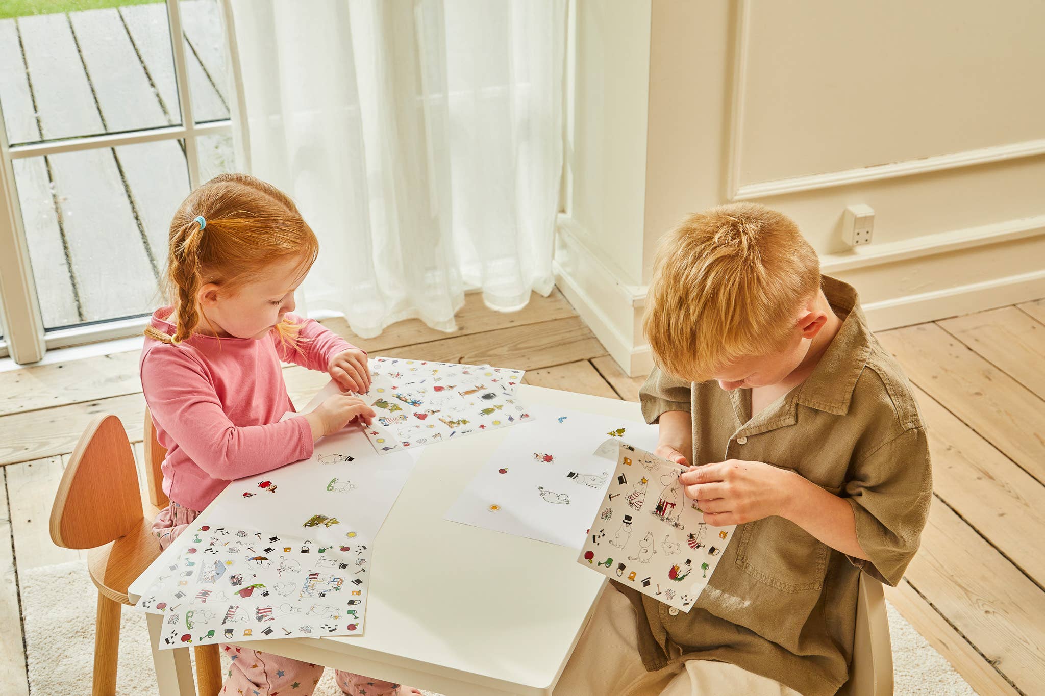 Barbo Toys - Wholesale Puzzle - Kids - Moomin Stickers - Friends3