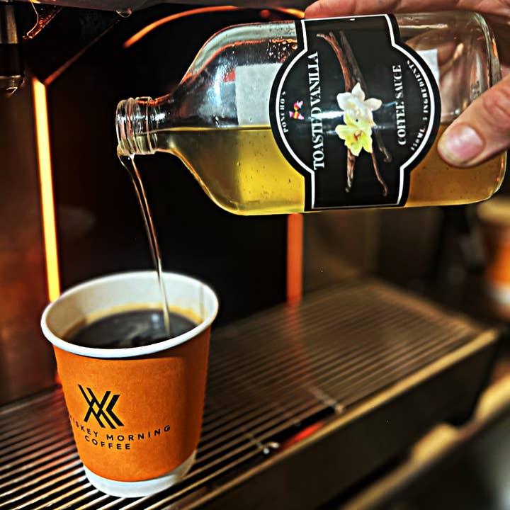 Whiskey Morning Coffee - Wholesale Flavoured syrup - Toasted Vanilla Coffee Sauce1