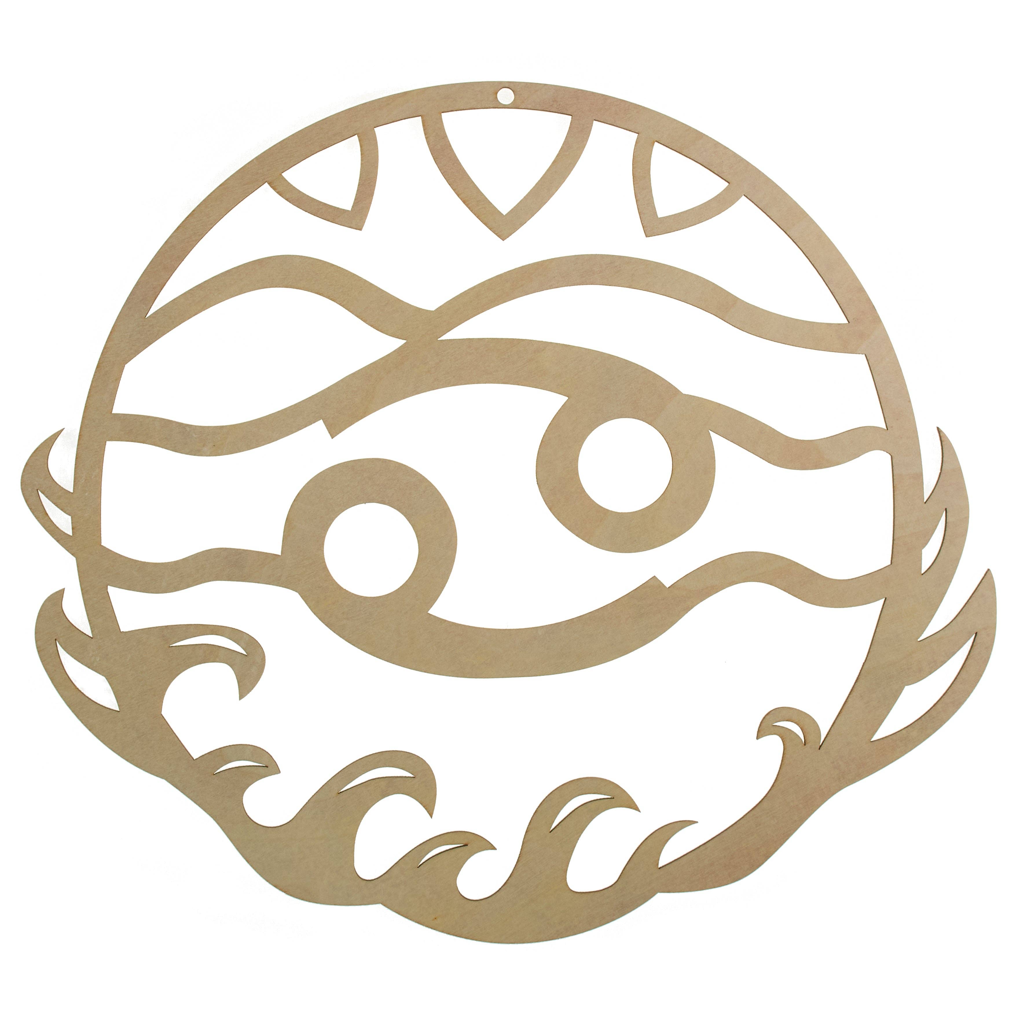 Da Brigh Tarot - Vente Décoration murale - Signe du zodiaque en bois10