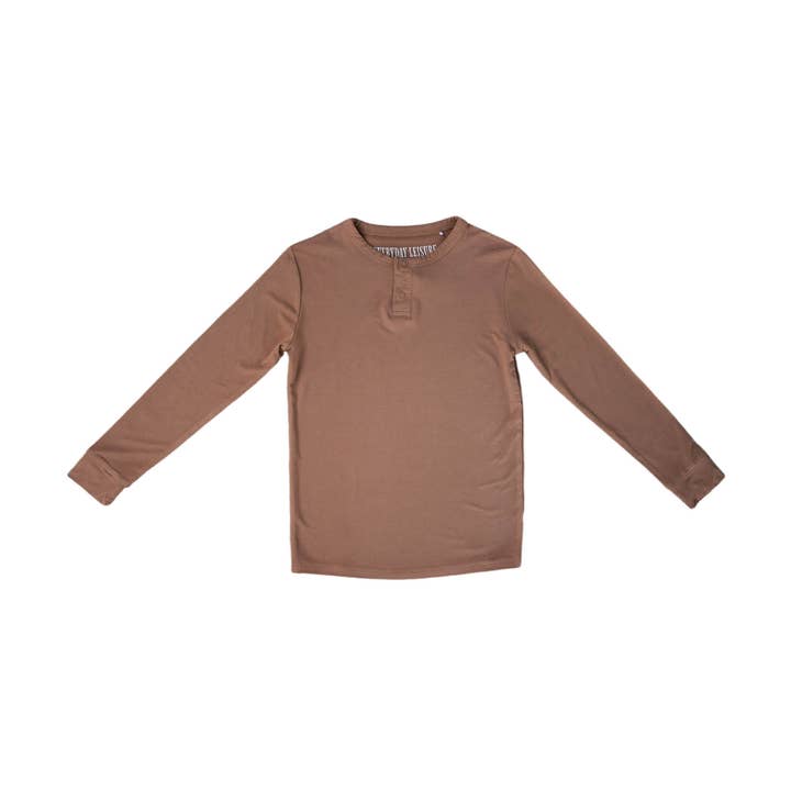 Boy's Henley | Brown for wholesale by Everyday Leisure