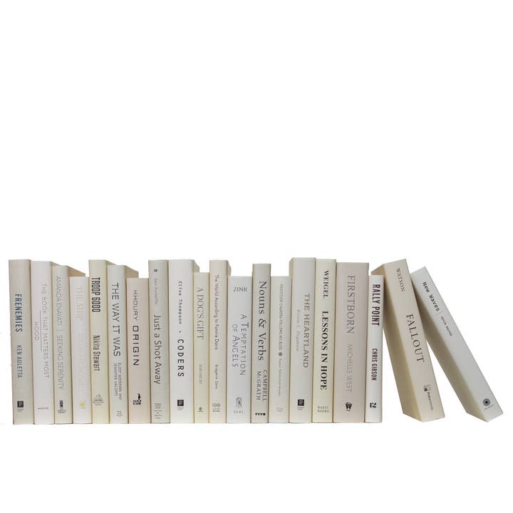 Decorative Beige Book By The Foot - Beach Dust Jacket for wholesale by Booth & Williams