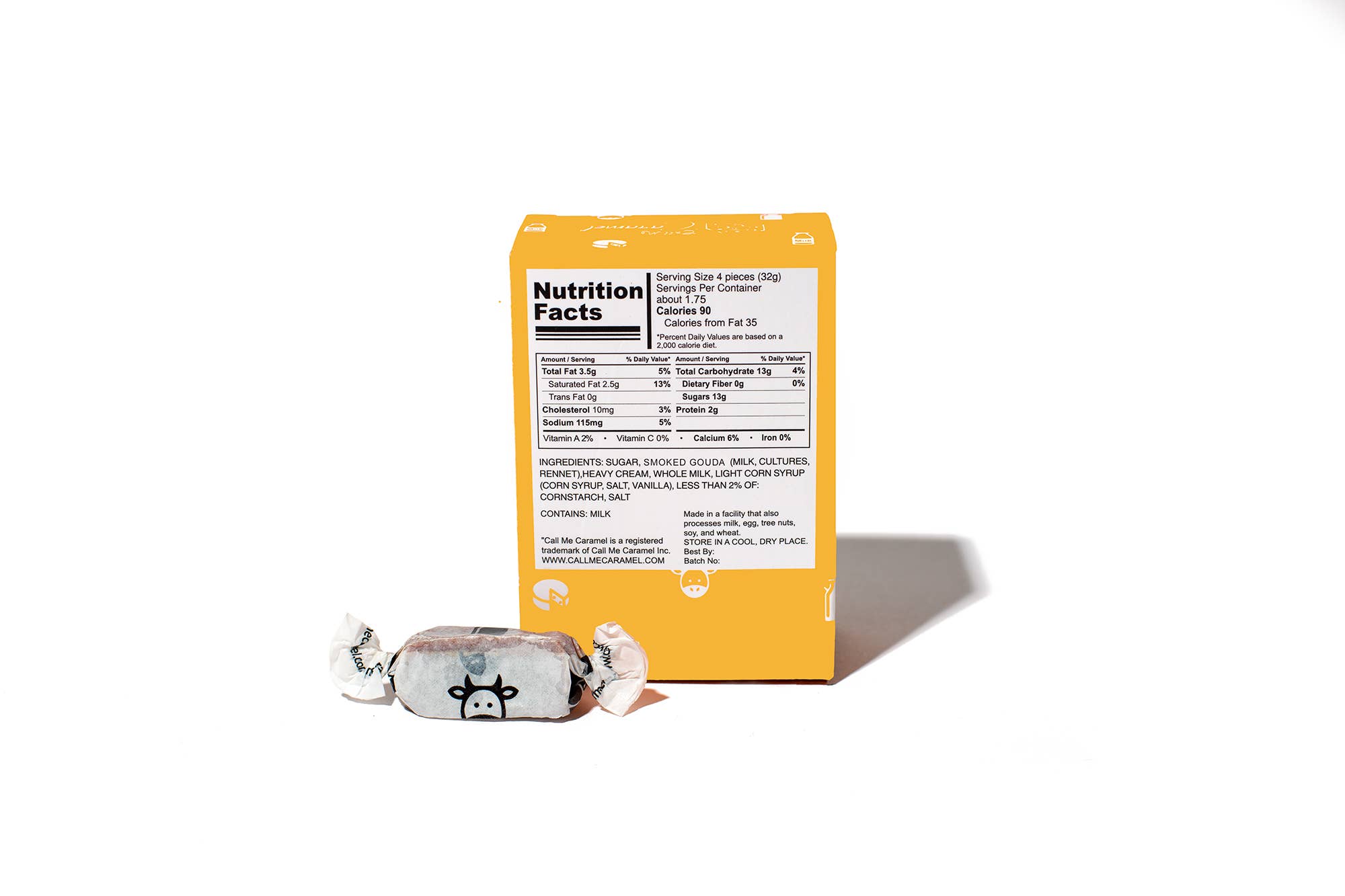 Call Me Caramel, Inc - Wholesale Karamel - Carr Valley Gerookte Goudse kaas Karamel Doos1