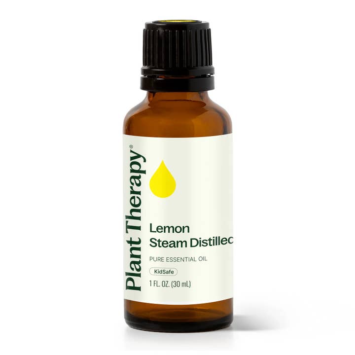 Lemon Steam Distilled Essential Oil 30 mL for wholesale by Plant Therapy