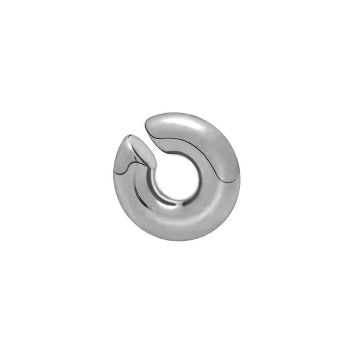 outofoffice - Wholesale Cuff/Wrap Earrings - Chunky Gold & Silver Hollow Statement Ear Cuff1