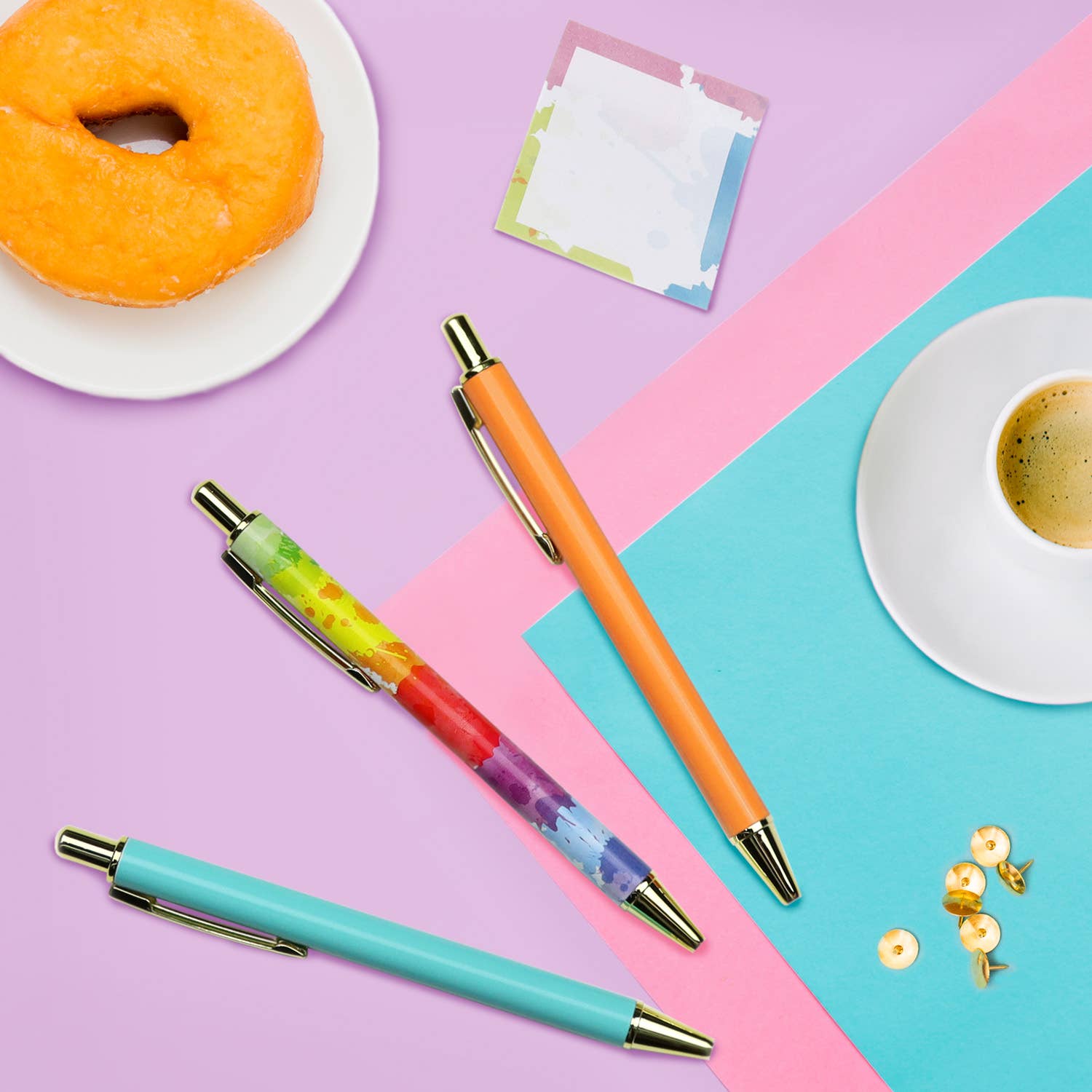 Powell Creative Products Ltd – wholesale Pen – Set of 3 Ballpoint Pens for Student Teenager School Office1