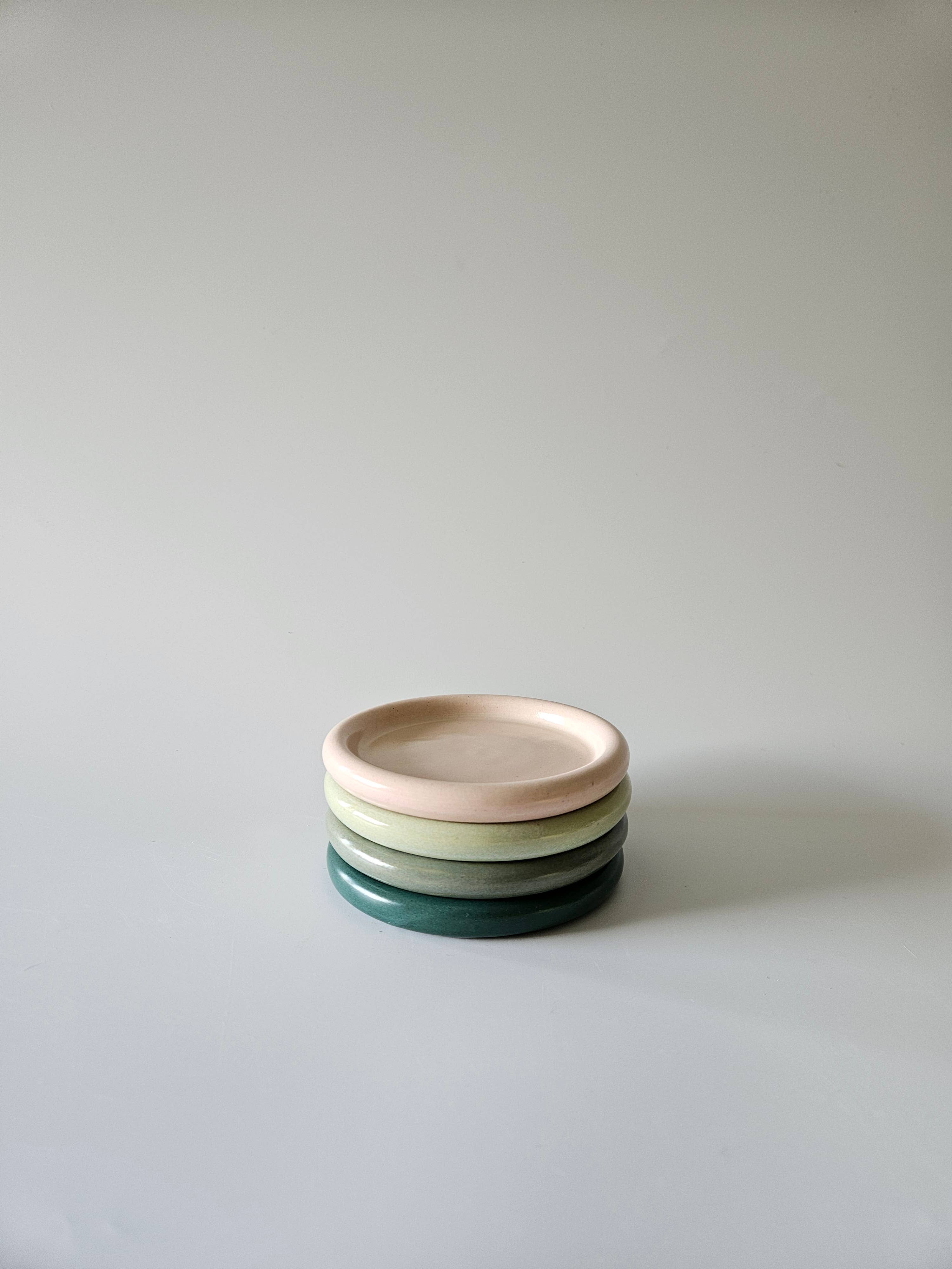 Bad Dogs Studio – wholesale Coasters – Classic Coaster • Handmade Colorful Ceramic Small Plate3