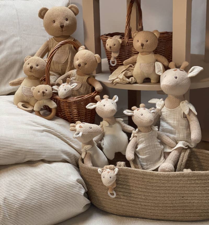 Egmont - Wholesale Handheld Rattle - Baby - Marcel Bear Wood Rattle3