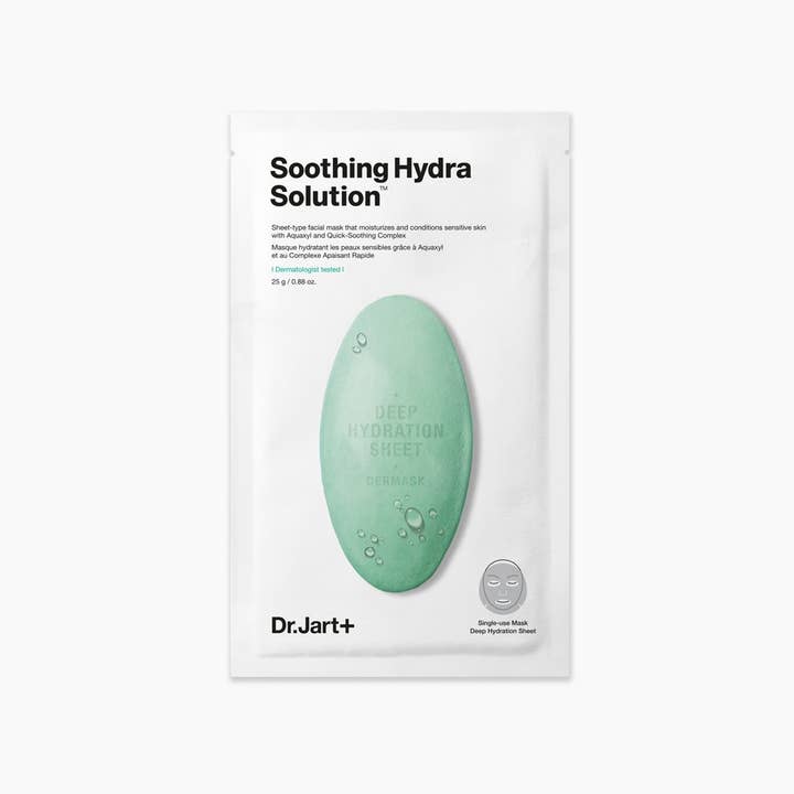 Best Beauty Group - Wholesale Skincare Face Mask - DR JART Dermask Soothing Hydra Solution Sheet Mask