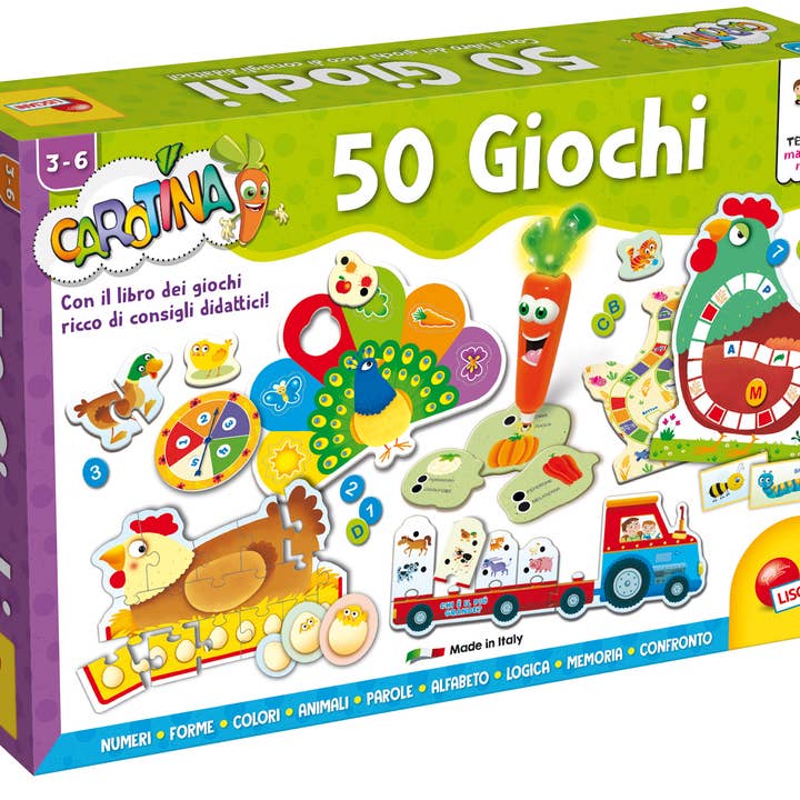 Stylo parlant Carotina 50 Games pour la vente par Liscianigiochi IT