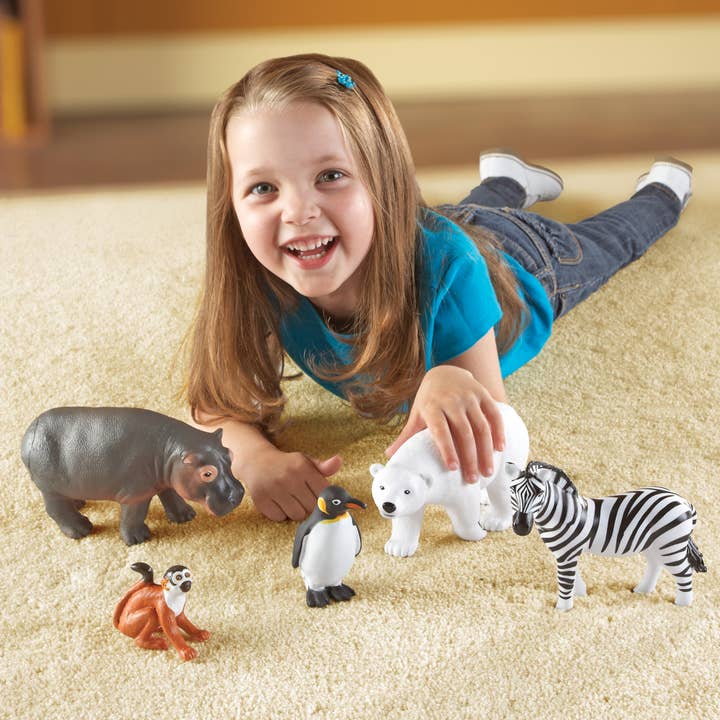 Learning Resources - Wholesale Toy Set - Kids - Jumbo Zoo Animals4