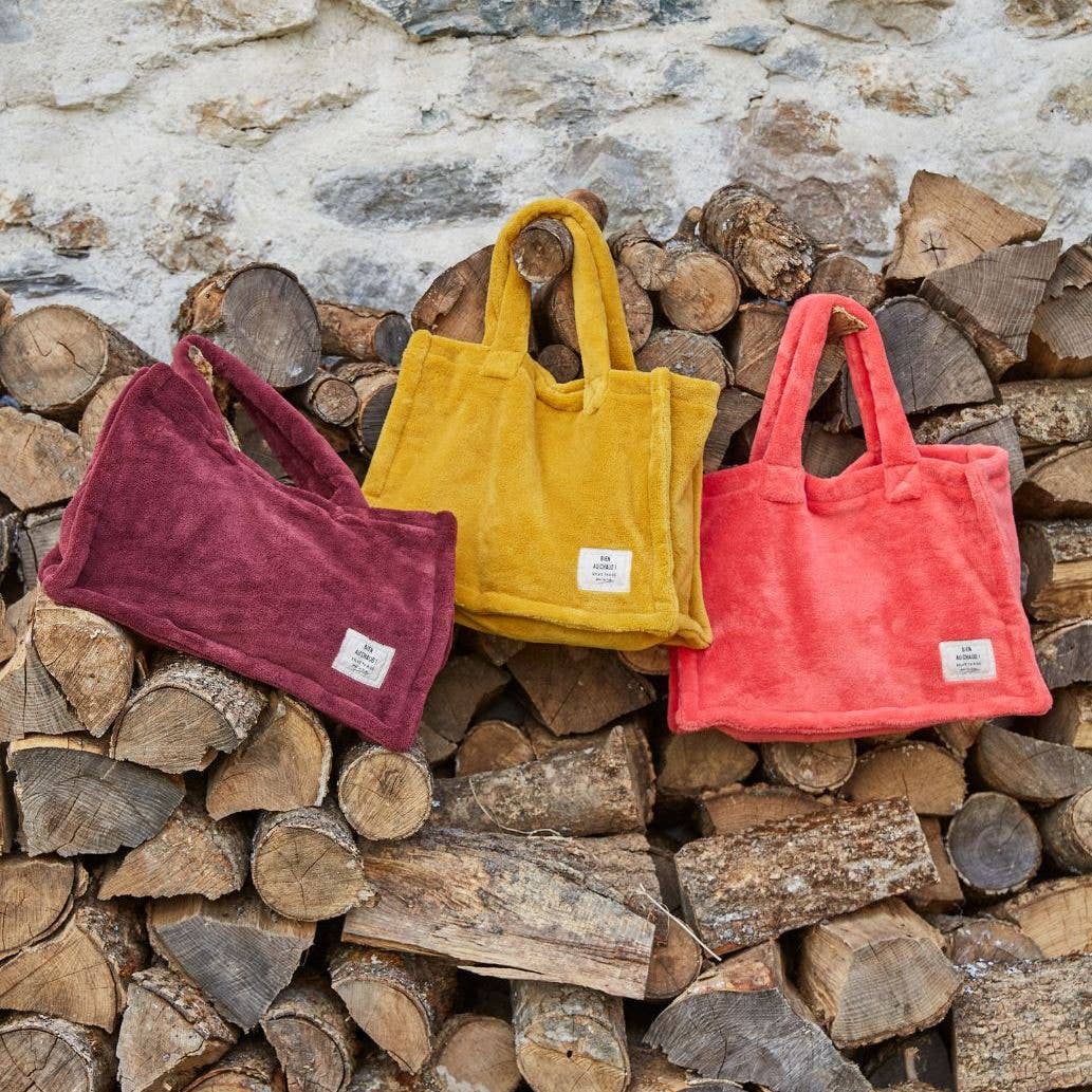 Sylvie Thiriez – Sacola - Crianças por atacado – Saco de pano Beringela2