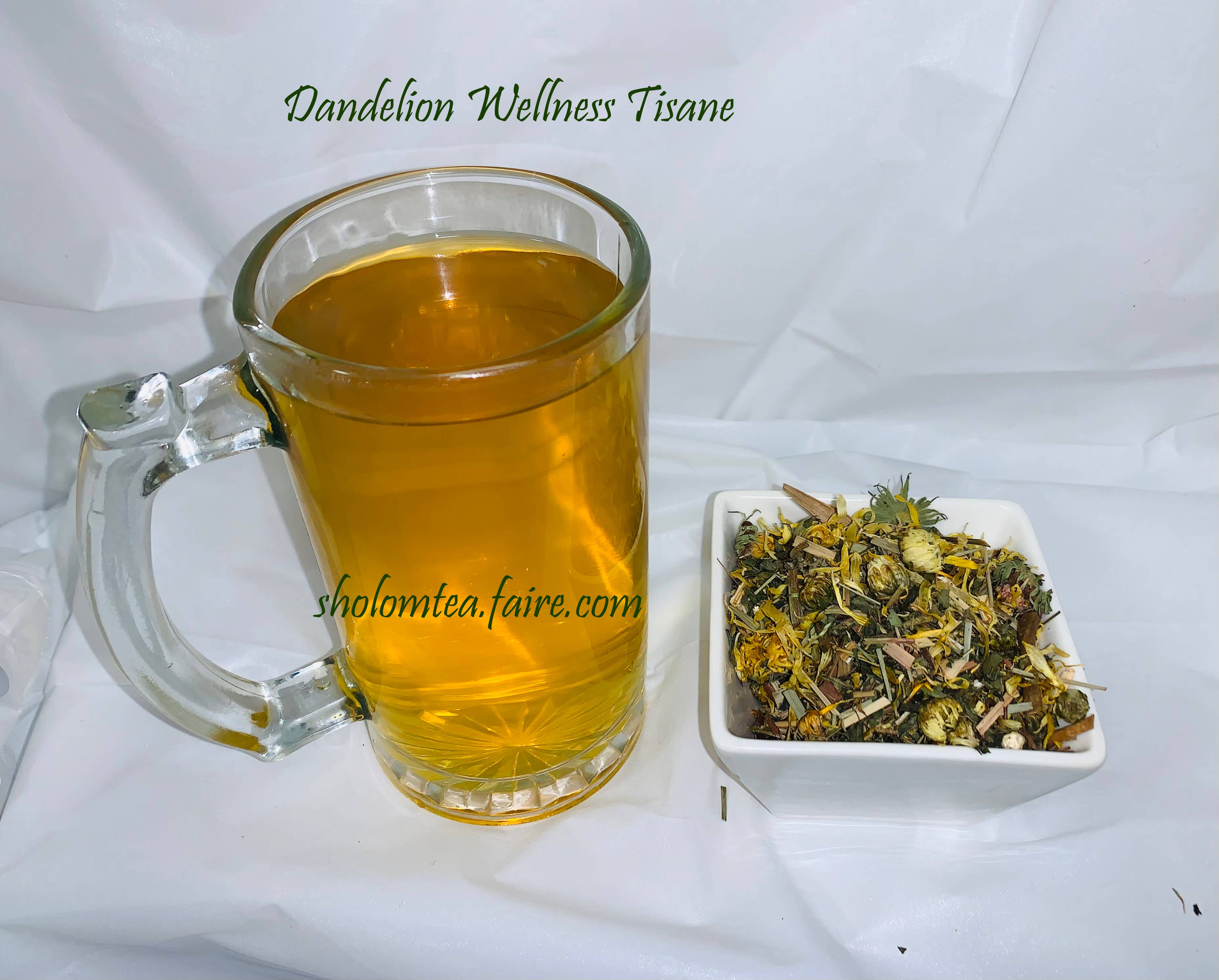 Sholom Tea - Wholesale Health/Detox Tea - Wellness Tisanes - Dandelion Leaf & Root Blend3