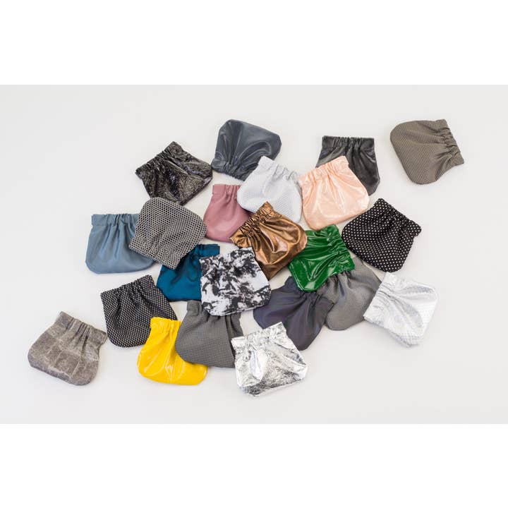 IN-ZU - Wholesale Coin Purse - Women's - CLAP - MIXED FABRICS - Coin Purse2