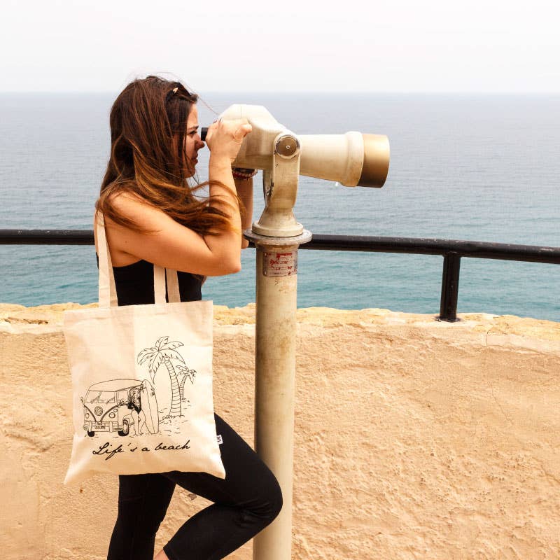Miss Viajera - Wholesale Tote Bag - Women's - Life's a Beach Tote Bag2