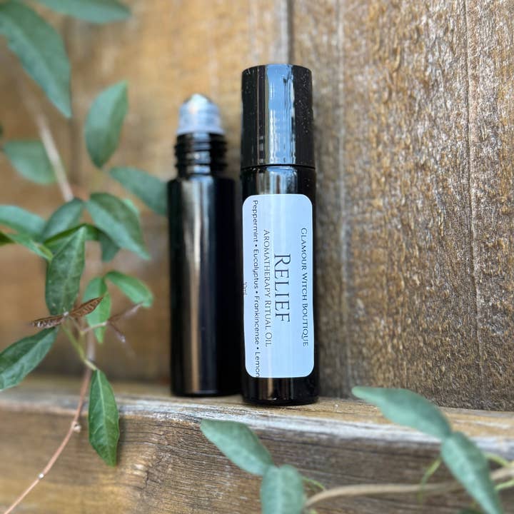 Relieve Aromatherapy Roller Oil for wholesale by Glamour Witch Boutique