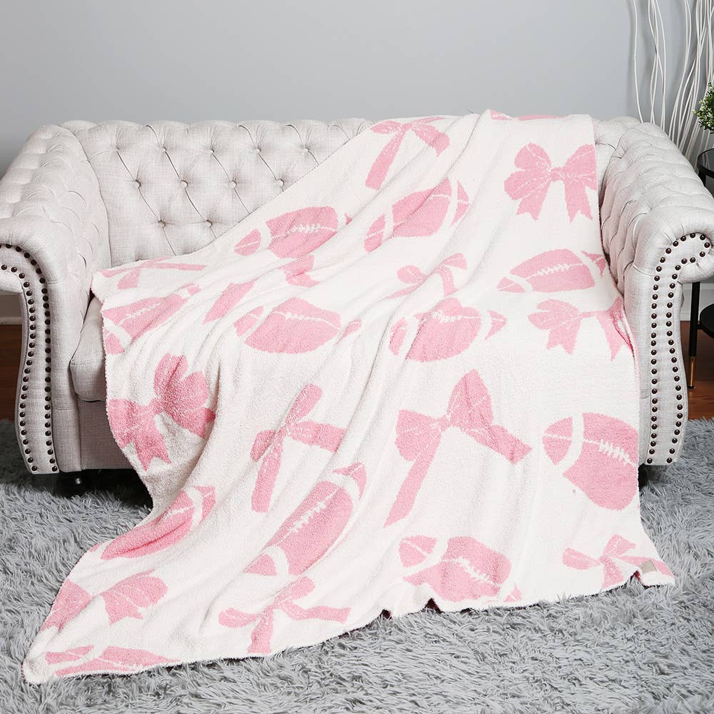 Sensibling Corp. - Venta al por mayor Mantas de sofá - Manta Reversible de Fútbol con Cinta2