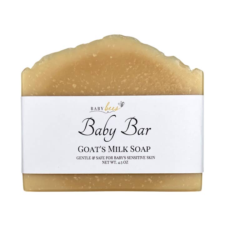 Baby Bar- Goat's Milk Soap for wholesale by Sister Bees LLC